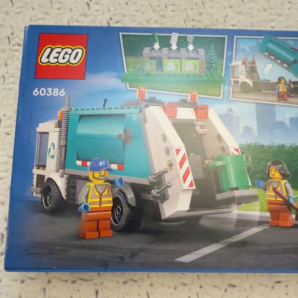 LEGO CITY: Recycling Truck (60386) Building Toy‎ Set Collectible Kids Gift Fun